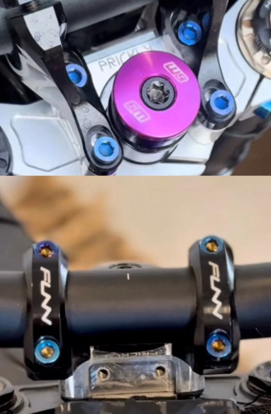 Direct Mount Titanium Bolts Kit
